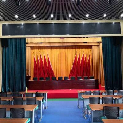 順泰舞臺(tái)幕布供應(yīng)舞臺(tái)旗幟 會(huì)議背景- 十面背景